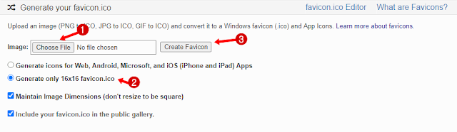 Blog Fevicon Icon Add