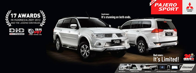 Spesifikasi dan Harga Mitsubishi Pajero Dakar 4x2