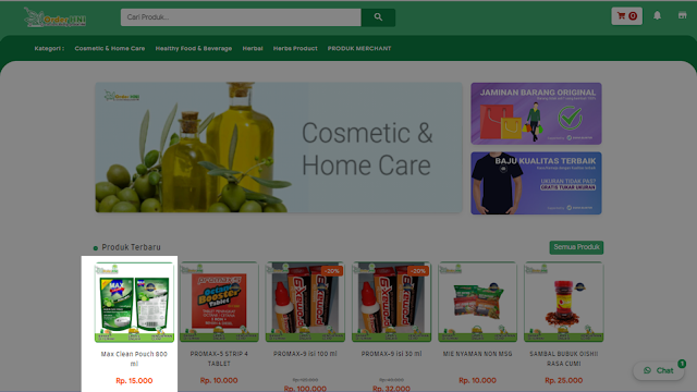 Pilih Produk
