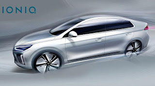 Hyundai Ioniq (2017 Rendering) Side