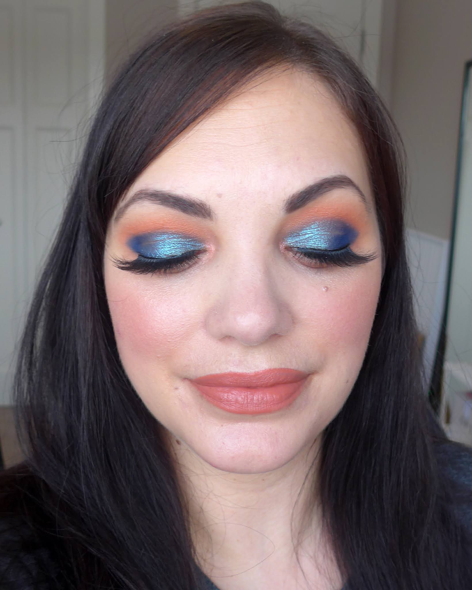 Kaleidos x Angelica Nyqvist The Club Nebula Eyeshadow Palette - Swatches, Looks and Thoughts!