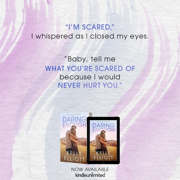 “I’m scared,” I whispered as I closed my eyes.     “Baby, tell me what you’re scared of because I would never hurt you.”     Now Available. Kindle Unlimited.