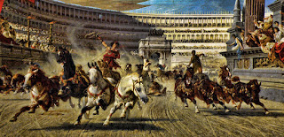 Carrera de carros - hipódromo romano