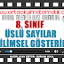 8. SINIF ÜSLÜ SAYILAR BİLİMSEL GÖSTERİM VİDEO KONU ANLATIMI