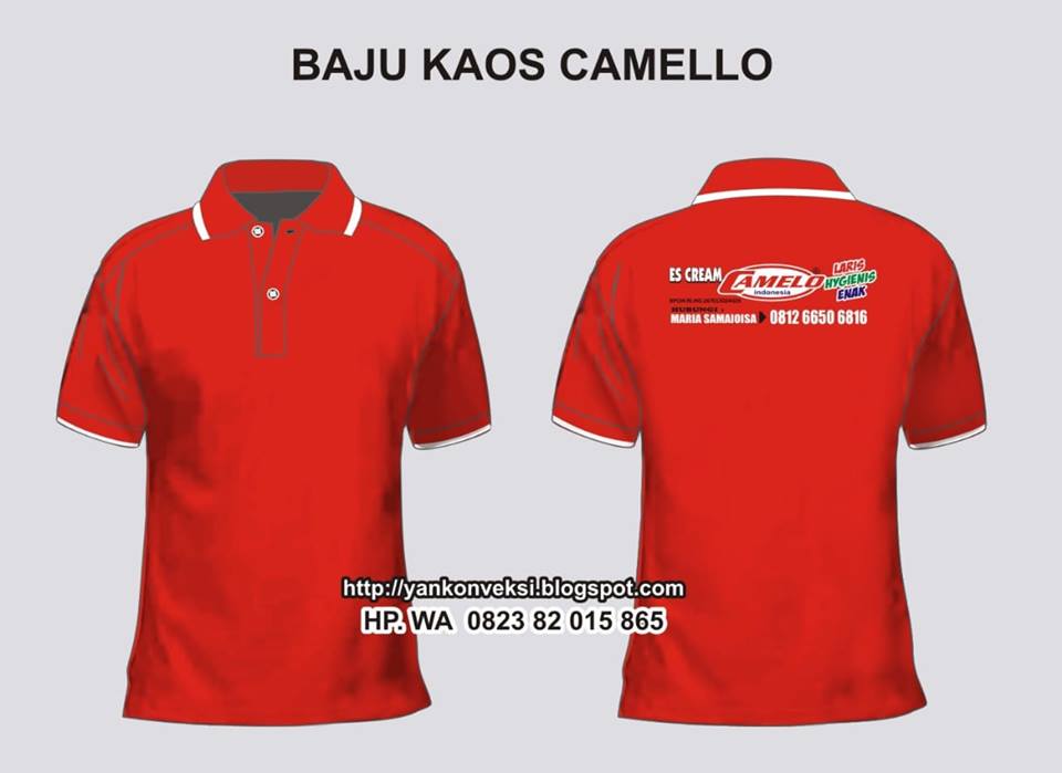 BAJU KAOS JUALAN ES CMELO