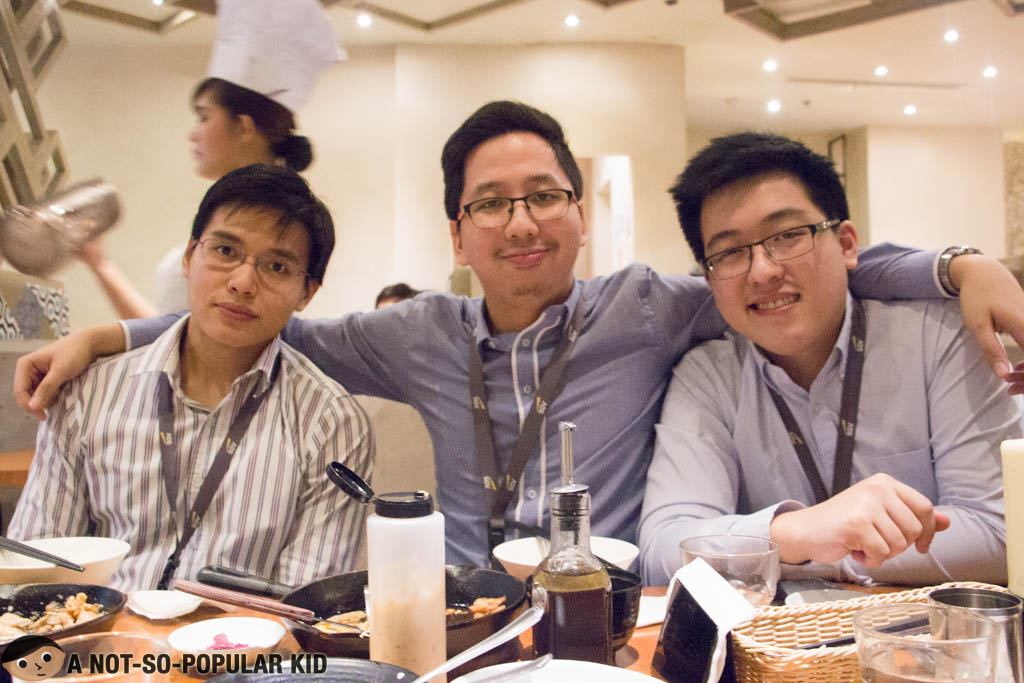 Myles Sia, Troy Palanca and Renz Cheng circa 2015