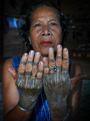 Dayak Tribe Tattoos