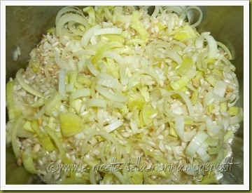 Risotto con porro e funghi (4)