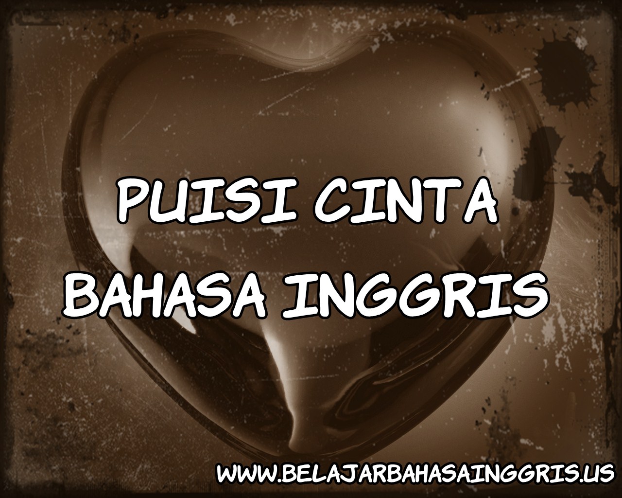 Puisi Cinta Bahasa Inggris Artinya ARCHIDEV