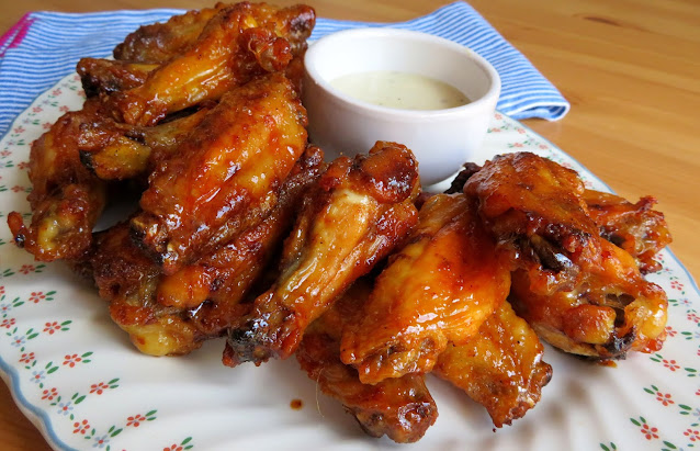 Crispy Baked Hot Wings