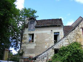 House used by salt smugglers in the past.  Indre et Loire, France. Photographed by Susan Walter. Tour the Loire Valley with a classic car and a private guide.