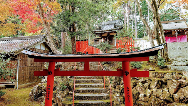 京都 柳谷観音 楊谷寺 紅葉