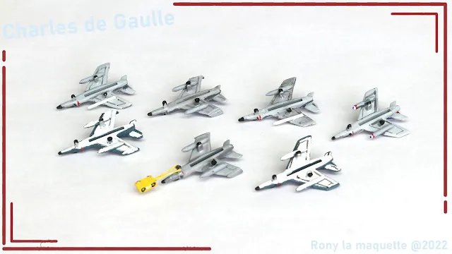 Les Super Etendard Modernisés du CDG, Heller, 1/400.