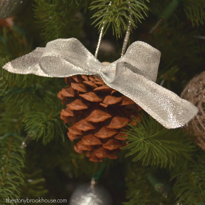 pinecone ornament