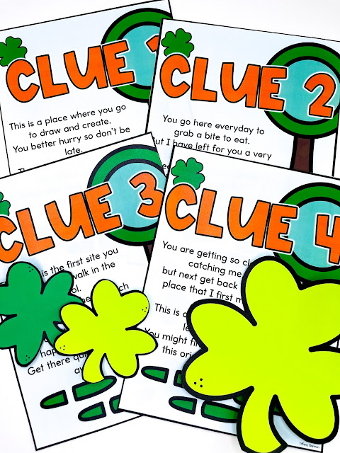 Looking for easy to implement St. Patrick’s Day activities for the classroom?!  These St. Patrick’s Day Inference Activities and Craft by Tiffany Gannon will ensure students are engaged and learning.  Click here to see the St. Patrick’s Day craft, activities, posters, and more!