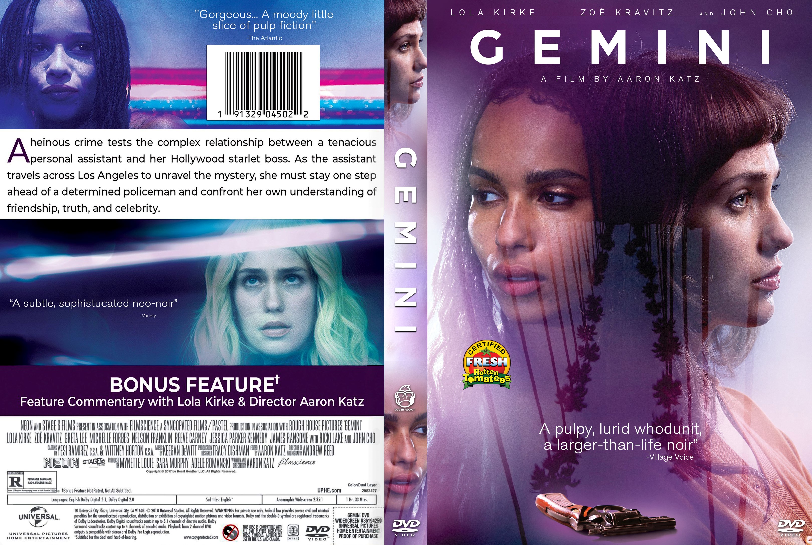 Gemini DVD Cover - Cover Addict - DVD, Bluray Covers and 