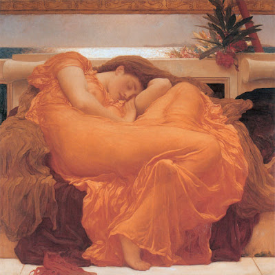 Flaming June by Frederick Lord Leighton