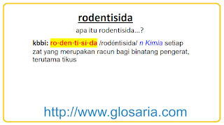 pengertian arti definisi rodentisida