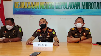 Kejari Morotai Telah Menetapkan Dua Tersangka Kasus Korupsi Yang Berbeda, Yaitu Dana Desa Dan Kantor Perwakilan Kab.Pulau Morotai yang terletak Di Jakarta