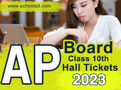 Andhra Pradesh SSC 10th Class 2023 Exam Hall Tickets