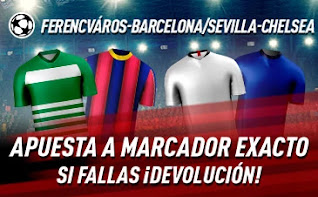 sportium Promo Barça / Sevilla champions 2 diciembre 2020