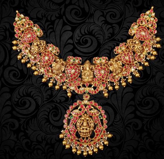 Kundan necklaces from Vajra Jewelry