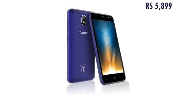 Ziox Astra Star is the first smartphone from Ziox company