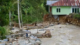 Banjir di Sumatera Barat  Isolasi 4 Lokasi Yang Berdampak Pada Sekitar 3.162 unit Rumah dengan 14.348 jiwa