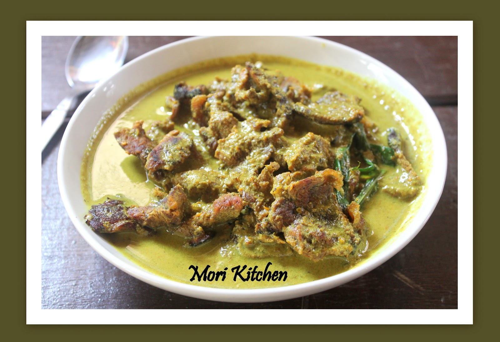 Mori's Kitchen: Daging Salai Masak Lemak Cili Api