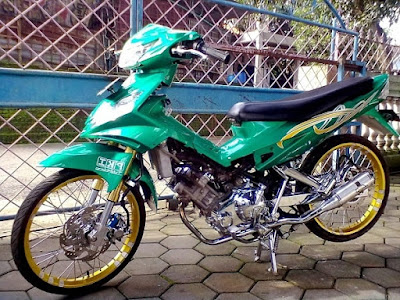 Modifikasi Motor Jupiter MX Drag