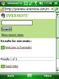 Evernote mobile