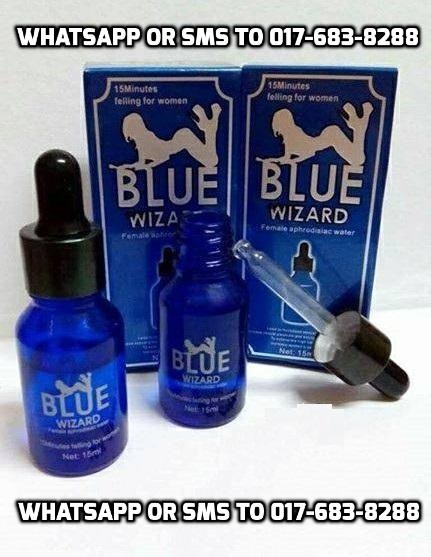 Bonanza: BLUE WIZARD 15ml - Perangsang Wanita Terhebat 