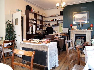 Soho's Secret Tearoom counter serving