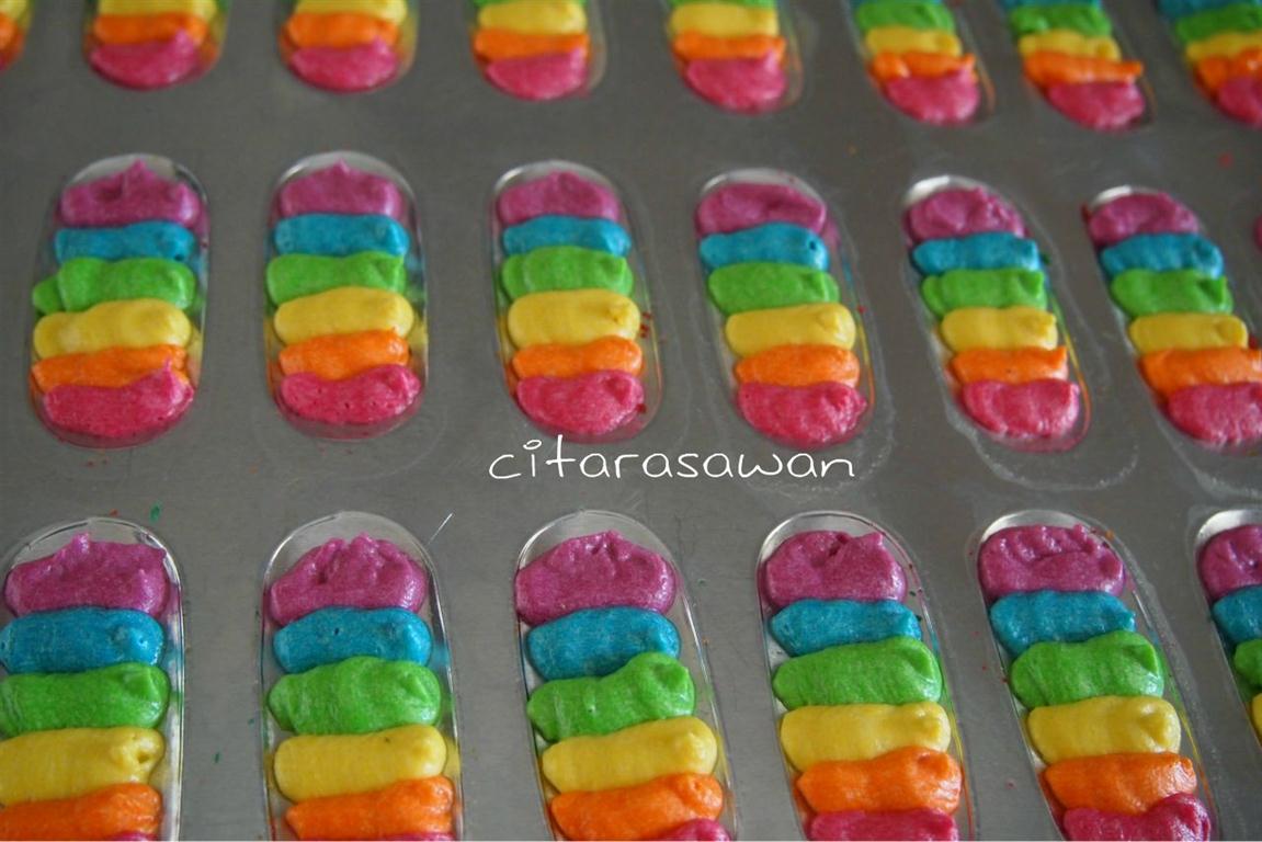 Biskut Lidah Kucing Pelangi (Original Citarasawan Biskut Lidah Kucing Pelangi (Original Citarasawan