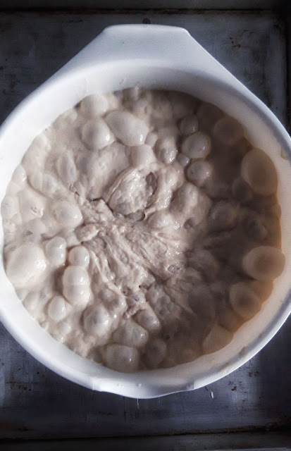 focaccia a lunga lievitazione, preparazione