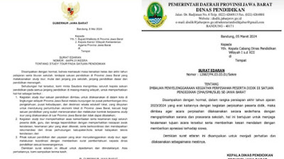 Kepsek dan Komite Kebiri Surat Edaran Gubernur Jawa Barat