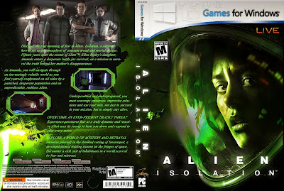 Jogo Alien Isolation PC Dublado DVD Capa