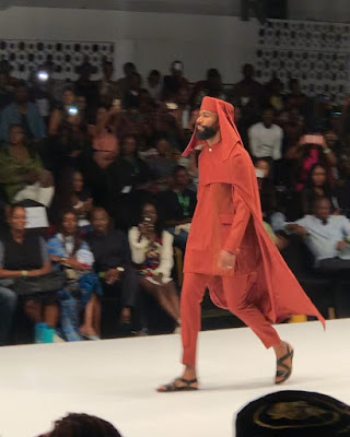 Mike and Ike #BBNaija walk and model for Ugo Monye at Lagos fashion week 2019