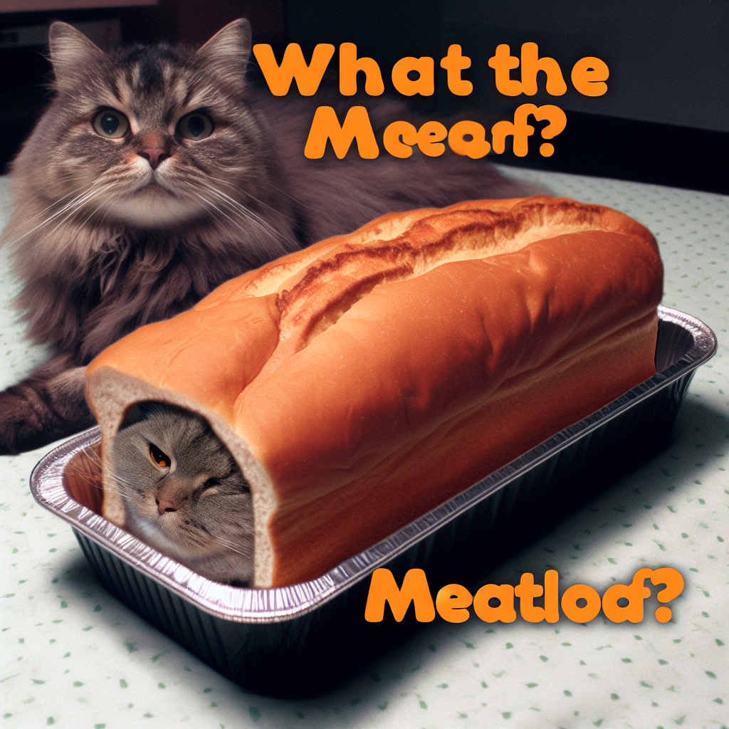what is the meatloaf position in a dying cat