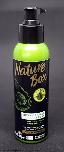 Nature Box - Krem do włosów z olejem z awokado