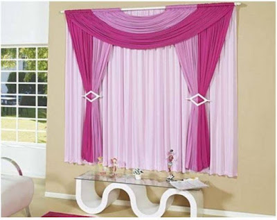 purple curtains for bedroom with pink drapes
