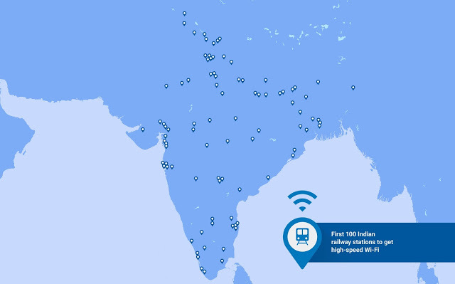 Wifi in india Stations