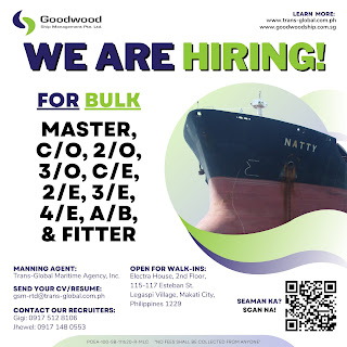 maritime job vacancy