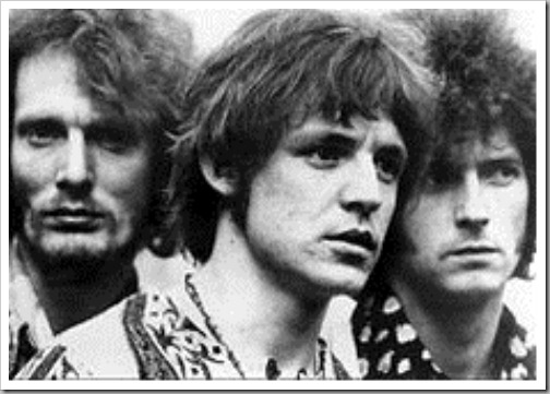 Cream 1966 (L-R) Ginger Baker, Jack Bruce and Eric Clapton