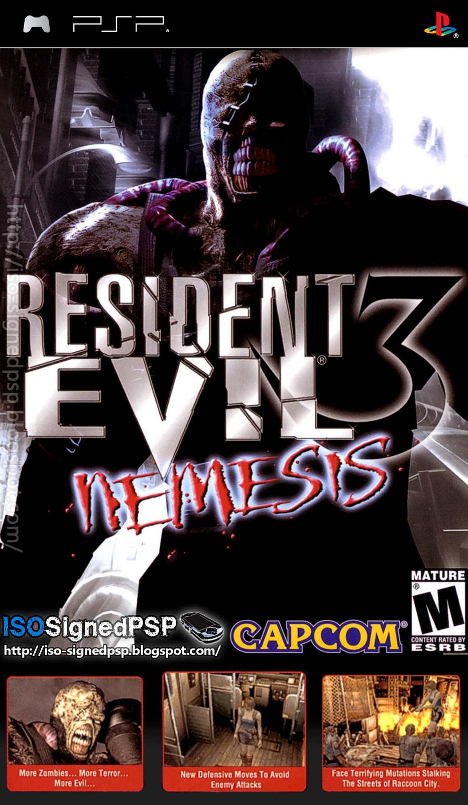 PSX-PSP] Resident Evil 3 Nemesis completo para PSP ~ Download [PSX-PSP ...