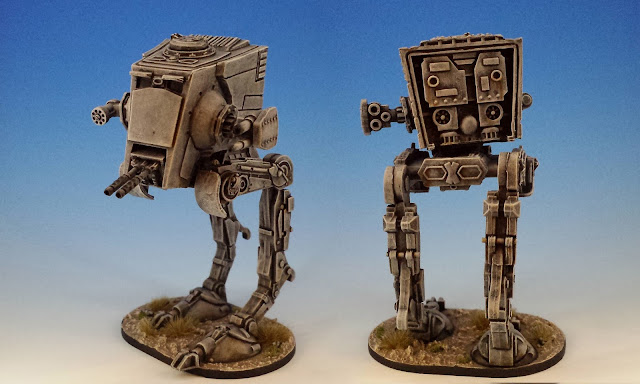 AT-ST Walker, Imperial Assault FFG (2014, sculpted by Benjamin Maillet)