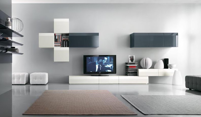 Model Desain Rak TV Minimalis