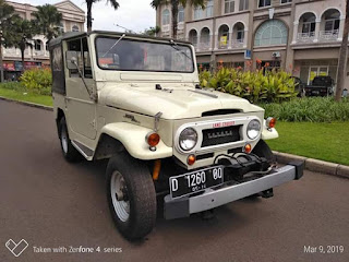 Dijual FJ40 1963 Kanvas Mesin 1F