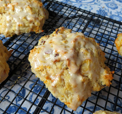 Carrot Cake Drop Scones