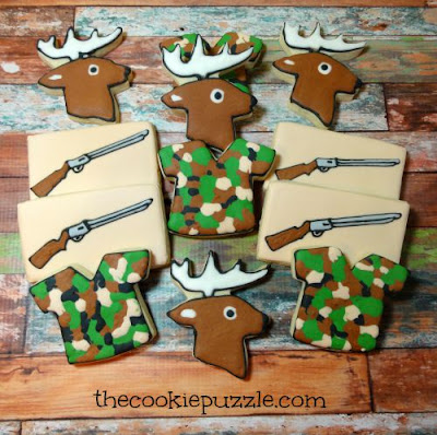 Deer Hunting Cookies